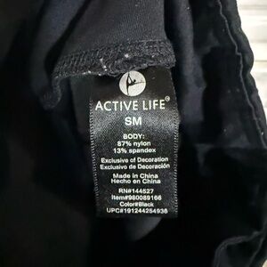Active Life Midnight Black Leggings